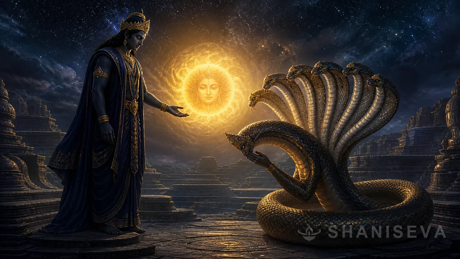 Sheshnag petitions Shani Dev as Surya's light is released